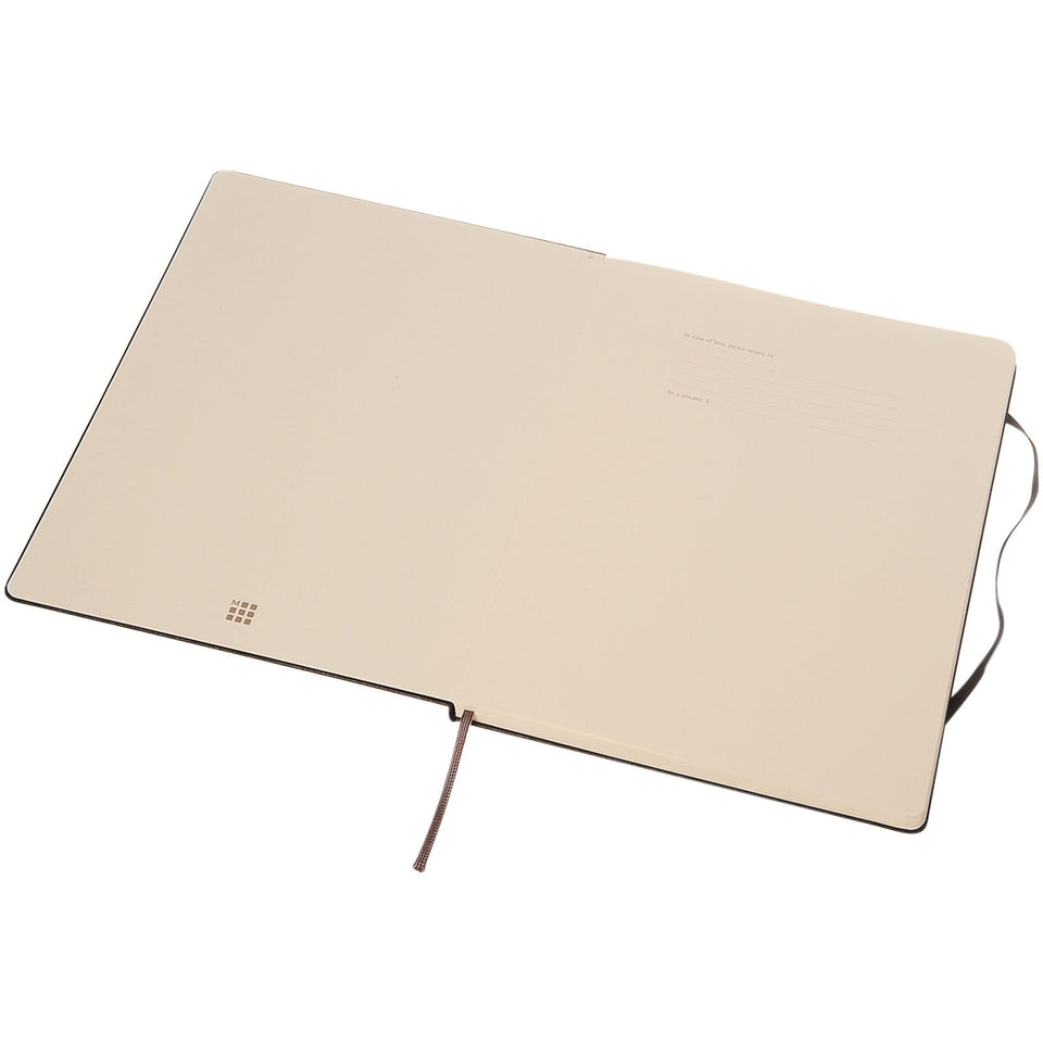 Blocco note con copertina rigida - a righe Moleskine Classic XL personalizzato con logo - Pubblienne