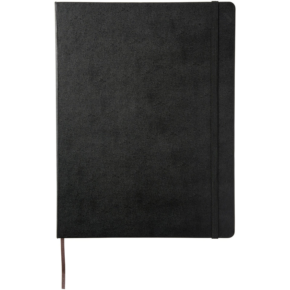 Blocco note con copertina rigida - a righe Moleskine Classic XL personalizzato con logo - Pubblienne