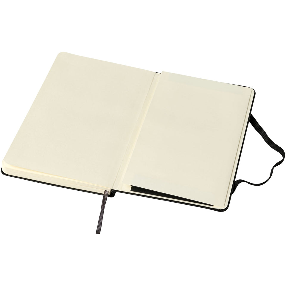Blocco note con copertina rigida - a righe Moleskine Classic M personalizzato con logo - Pubblienne