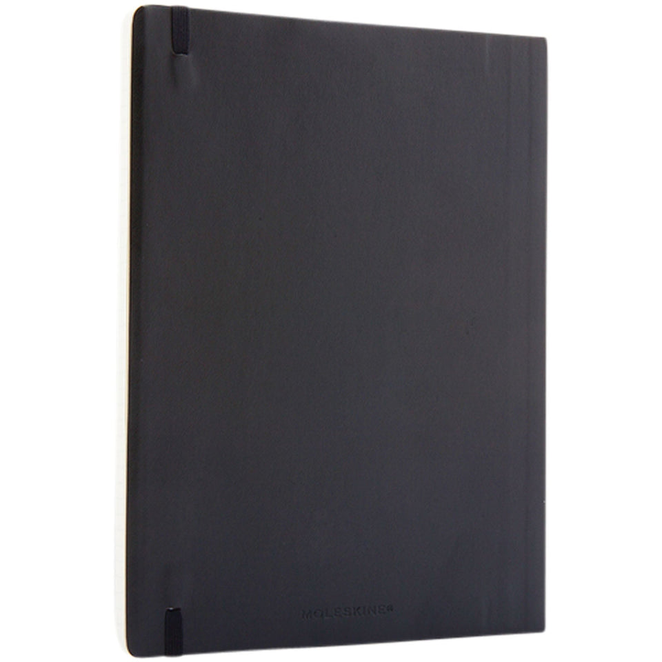 Blocco note con copertina morbida - a righe Moleskine Classic XL personalizzato con logo - Pubblienne
