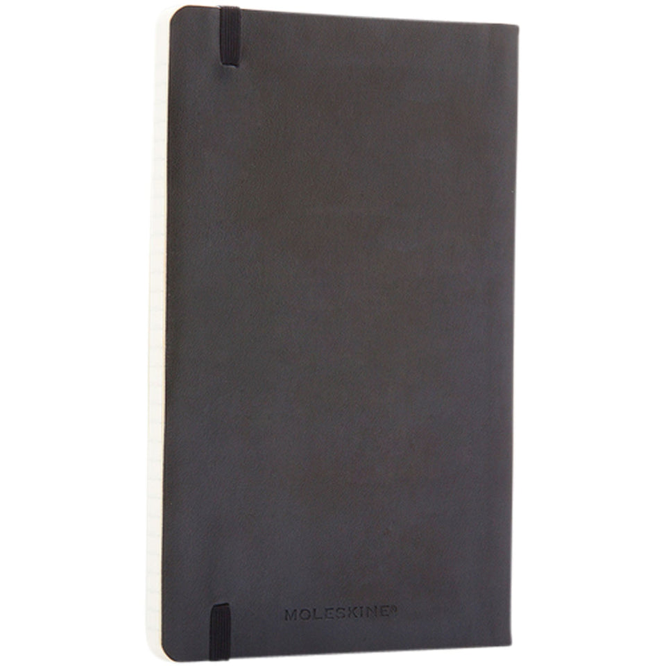 Blocco note con copertina morbida - a righe Moleskine Classic L personalizzato con logo - Pubblienne