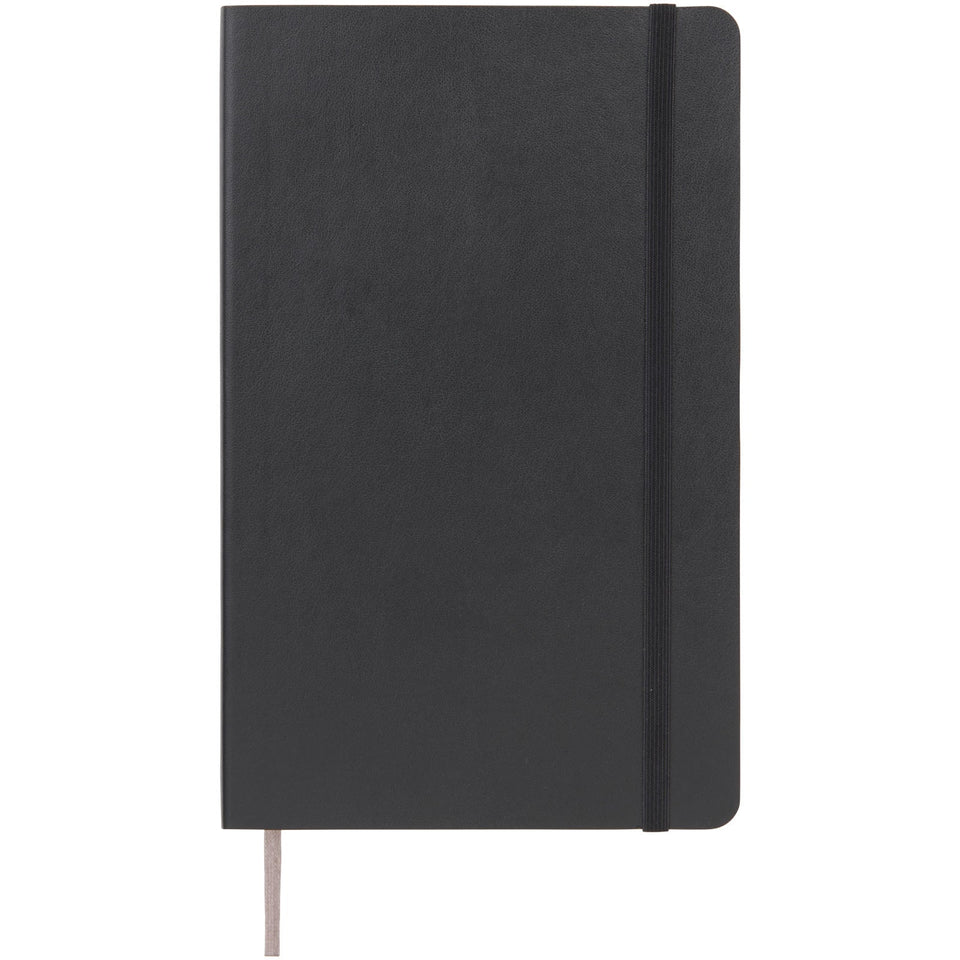 Blocco note con copertina morbida - a righe Moleskine Classic L personalizzato con logo - Pubblienne