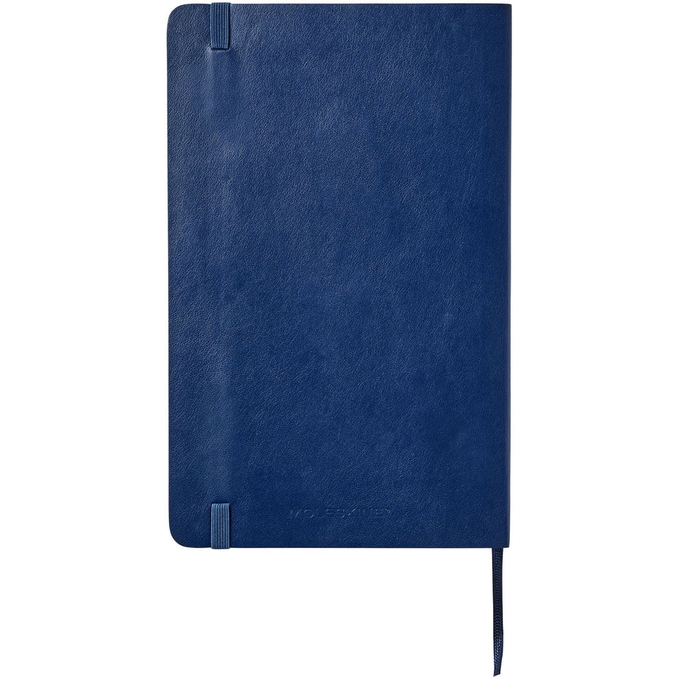 Blocco note con copertina morbida - a righe Moleskine Classic L personalizzato con logo - Pubblienne