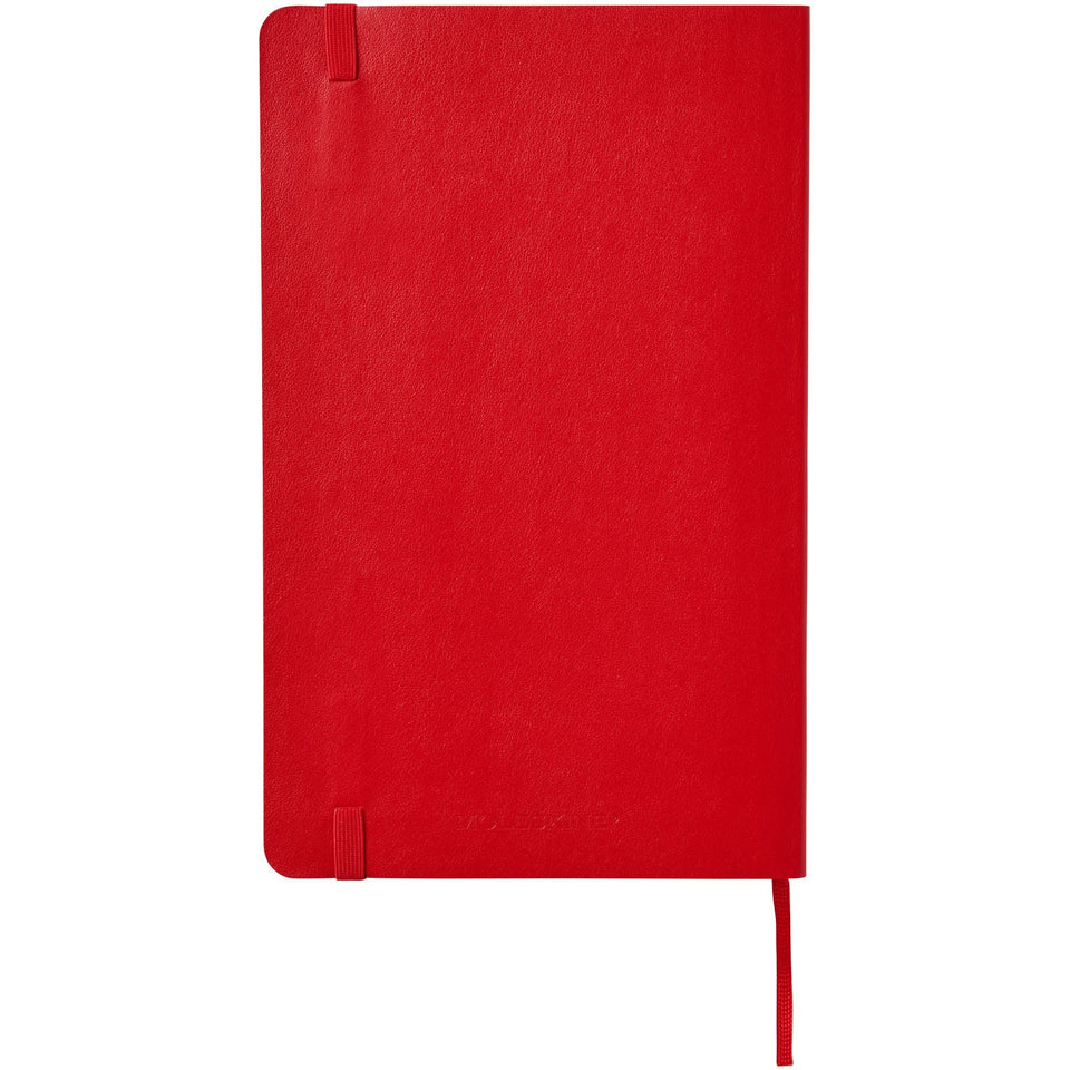 Blocco note con copertina morbida - a righe Moleskine Classic L personalizzato con logo - Pubblienne