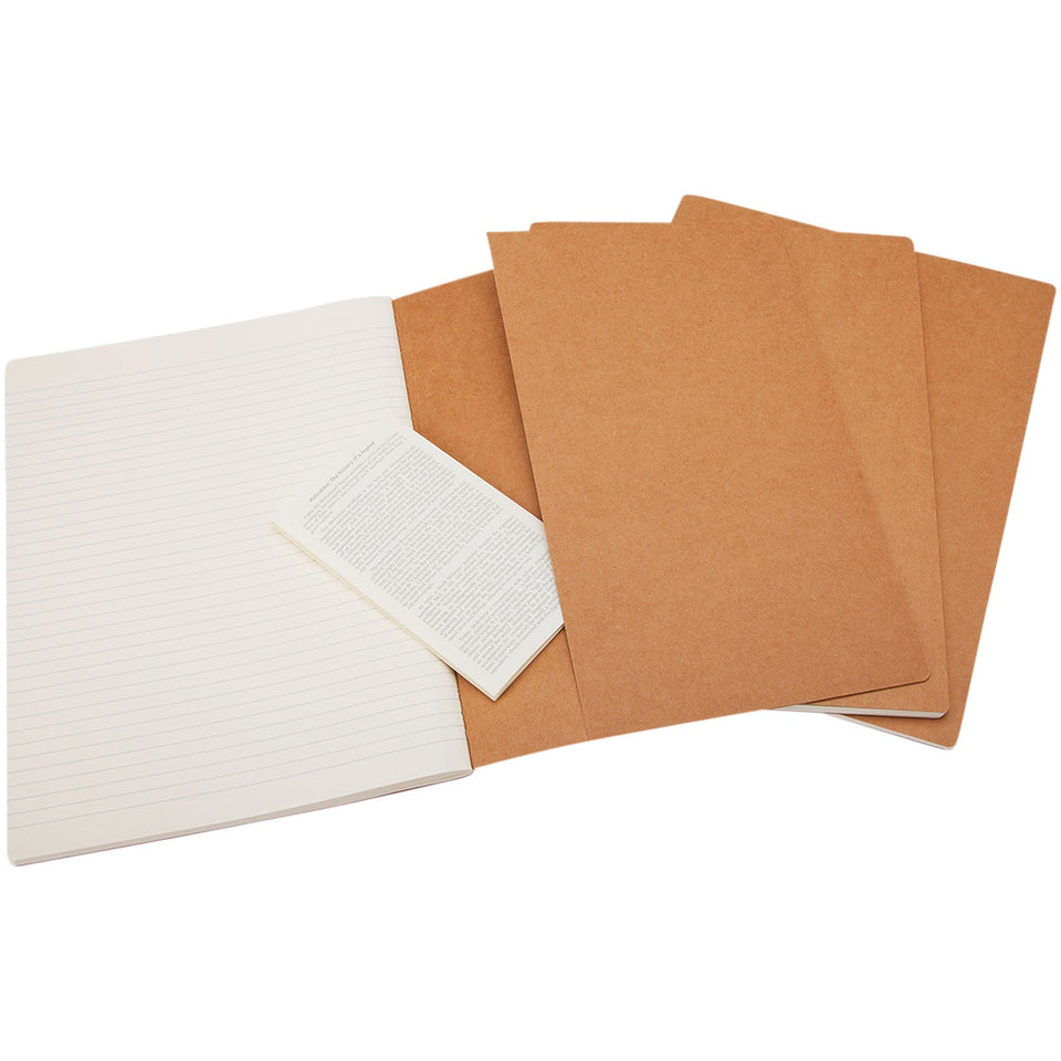 Taccuino- a righe Moleskine Cahier L personalizzato con logo - Pubblienne