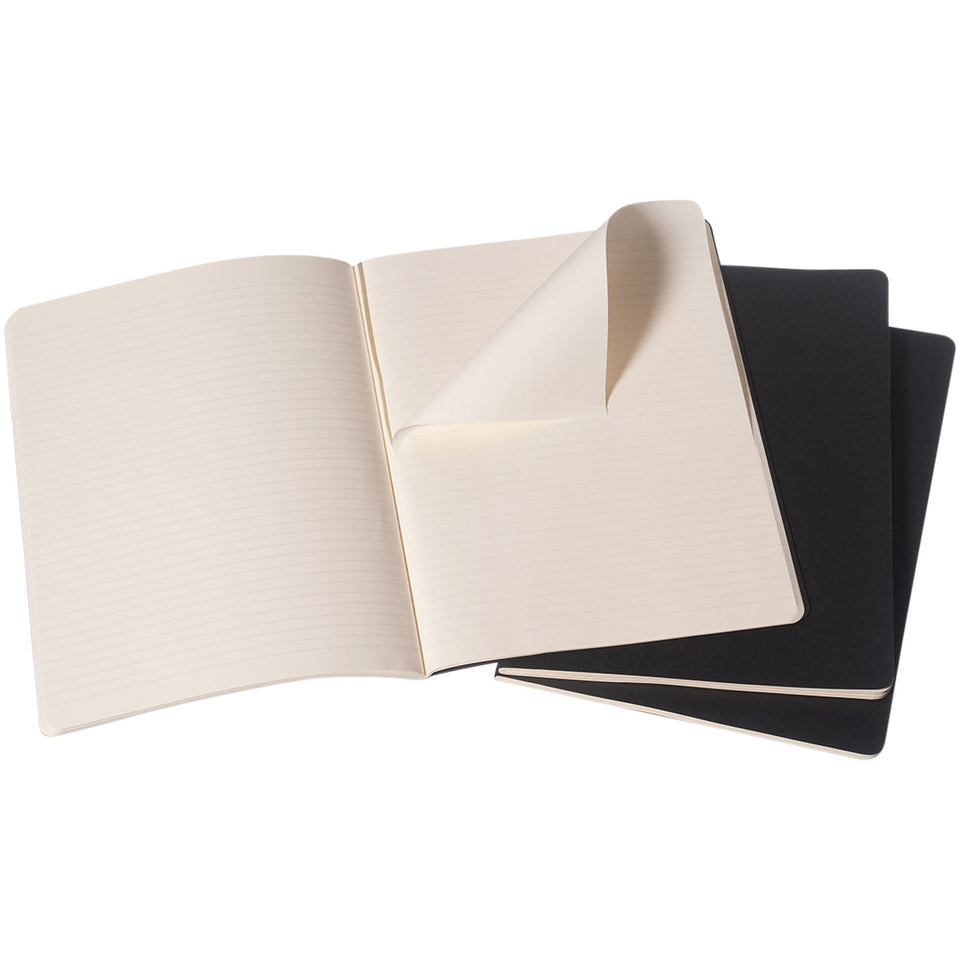 Taccuino - a righe Moleskine Cahier XL personalizzato con logo - Pubblienne
