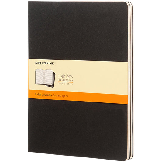 Taccuino - a righe Moleskine Cahier XL personalizzato con logo - Pubblienne