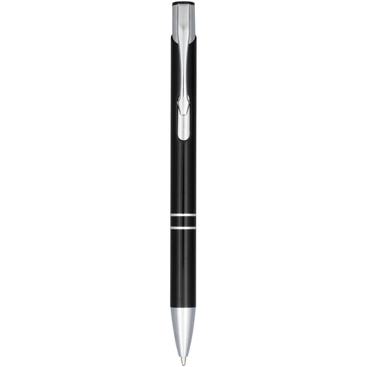 Penna a sfera anodizzata Moneta (inchiostro blu) personalizzato con logo - Pubblienne