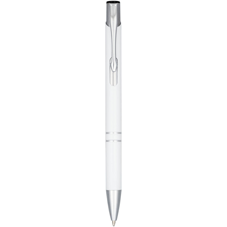 Penna a sfera anodizzata Moneta (inchiostro blu) personalizzato con logo - Pubblienne