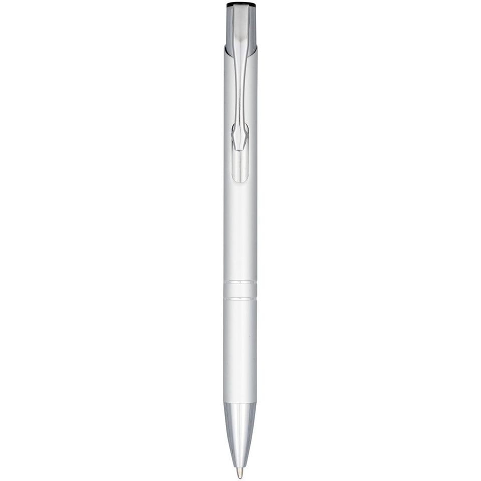 Penna a sfera anodizzata Moneta (inchiostro blu) personalizzato con logo - Pubblienne