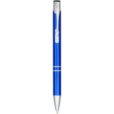 Penna a sfera anodizzata Moneta (inchiostro blu) personalizzato con logo - Pubblienne