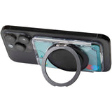 Set regalo con blocco note formato A6 con copertina rigida e portafoglio MagSafe Kern personalizzato con logo - Pubblienne