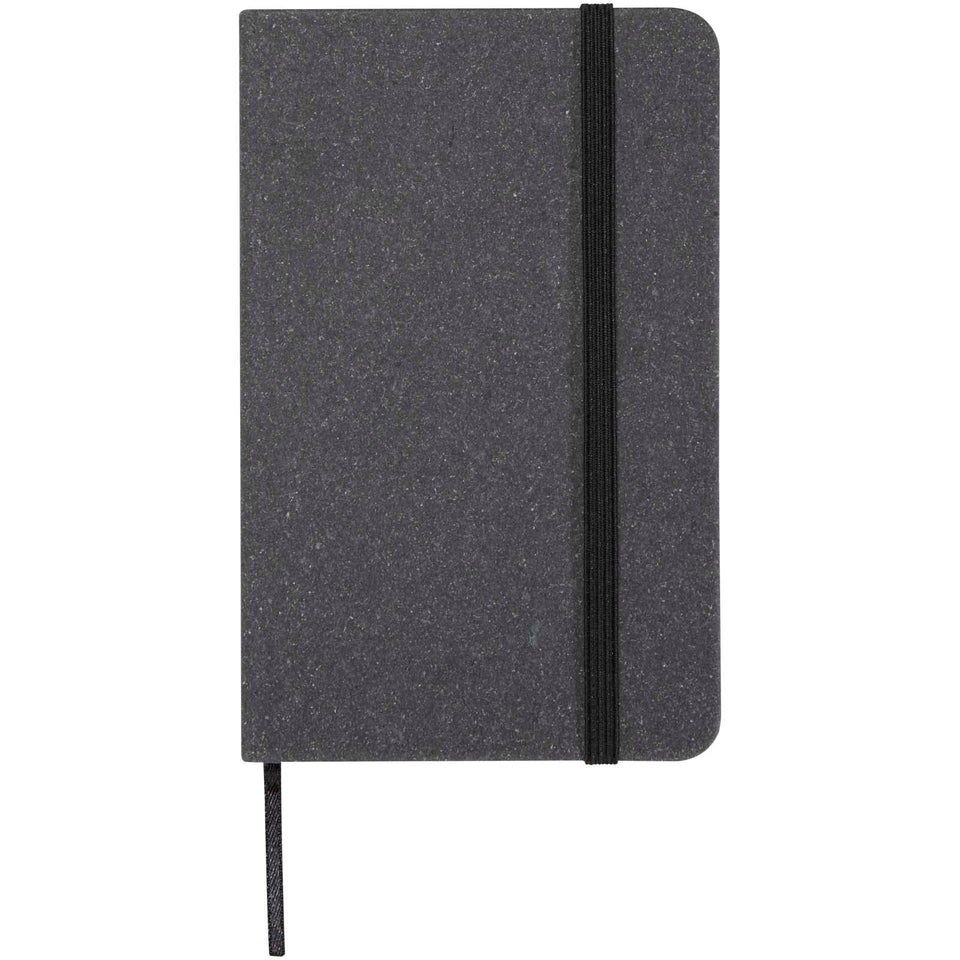 Set regalo con blocco note formato A6 con copertina rigida e portafoglio MagSafe Kern personalizzato con logo - Pubblienne