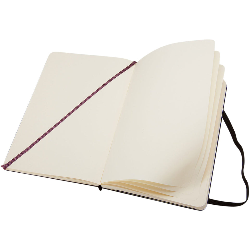 Blocco note con copertina rigida - pagine bianche Moleskine Classic L personalizzato con logo - Pubblienne