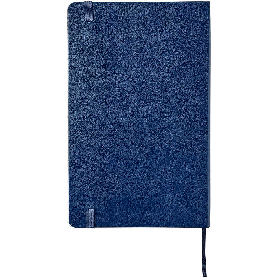 Blocco note con copertina rigida - pagine bianche Moleskine Classic L personalizzato con logo - Pubblienne