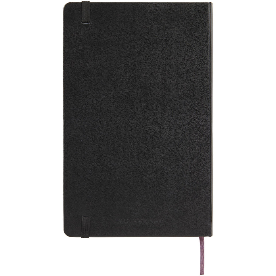 Blocco note con copertina rigida - a quadretti Moleskine Classic L personalizzato con logo - Pubblienne