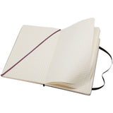 Blocco note con copertina rigida - a quadretti Moleskine Classic L personalizzato con logo - Pubblienne