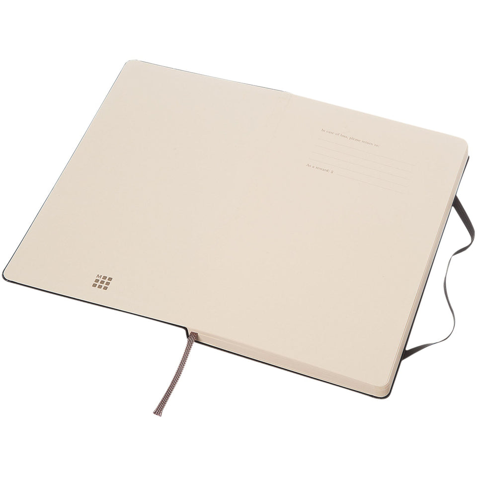 Blocco note con copertina rigida - punteggiato Moleskine Classic L personalizzato con logo - Pubblienne