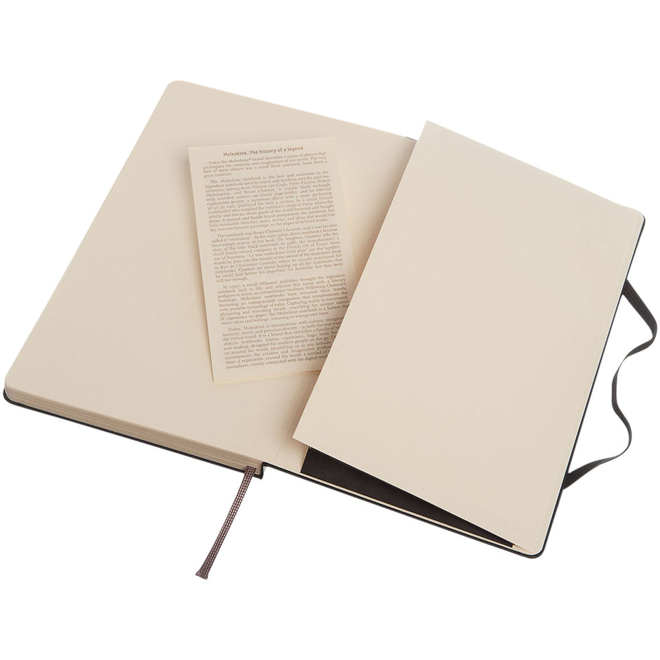 Blocco note con copertina rigida - punteggiato Moleskine Classic L personalizzato con logo - Pubblienne