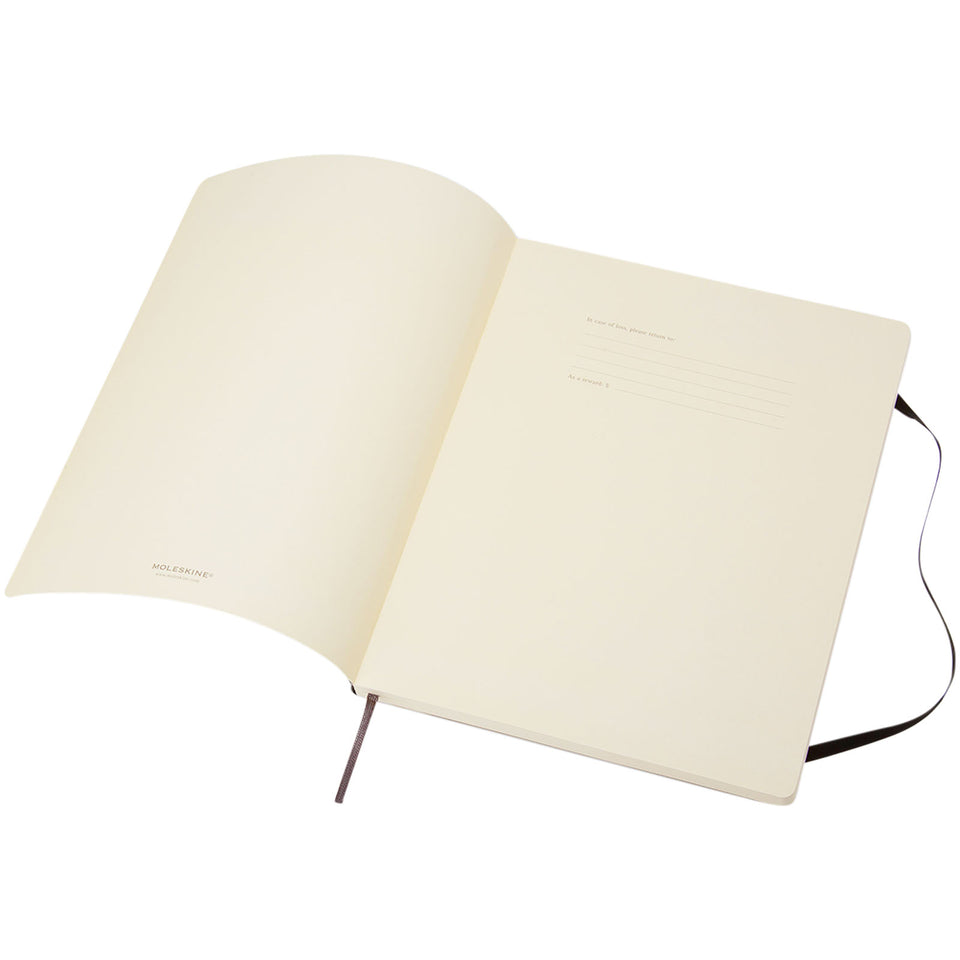 Taccuino Classic XL con copertina morbida - a righe personalizzato con logo - Pubblienne