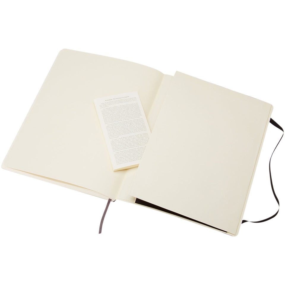 Taccuino Classic XL con copertina morbida - a righe personalizzato con logo - Pubblienne