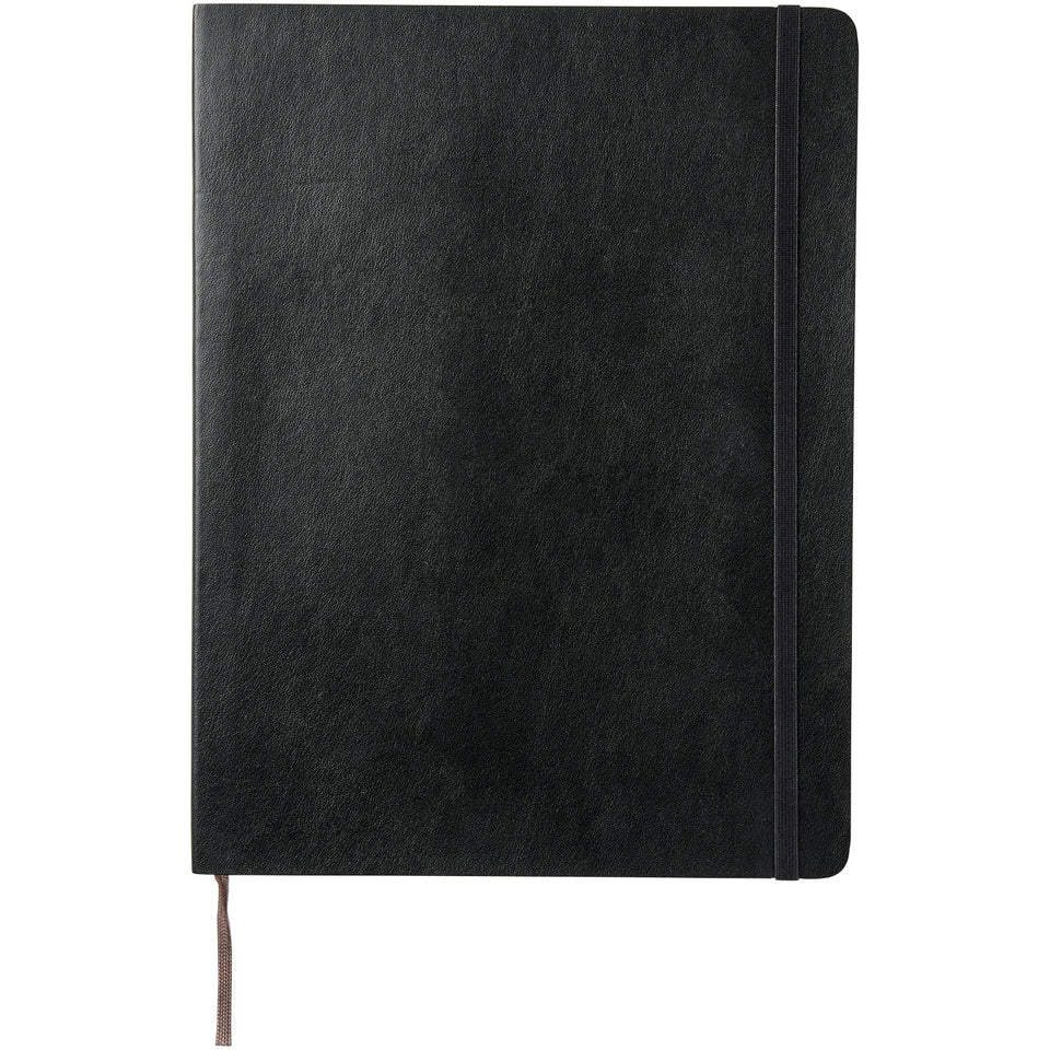 Taccuino Classic XL con copertina morbida - a righe personalizzato con logo - Pubblienne