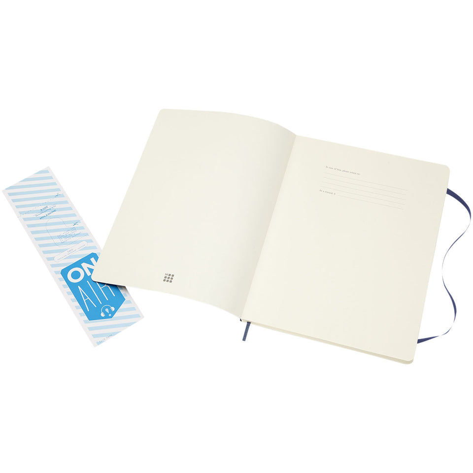 Taccuino Classic XL con copertina morbida - a righe personalizzato con logo - Pubblienne