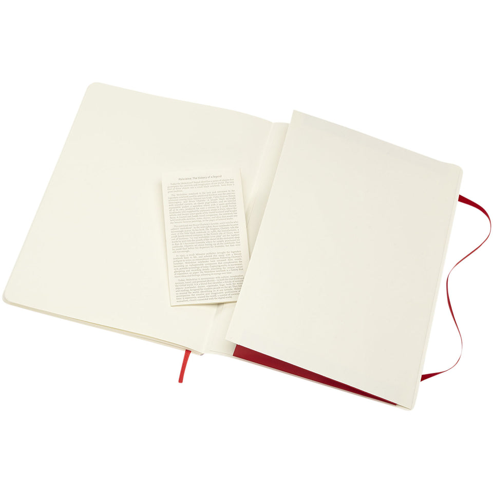 Taccuino Classic XL con copertina morbida - a righe personalizzato con logo - Pubblienne