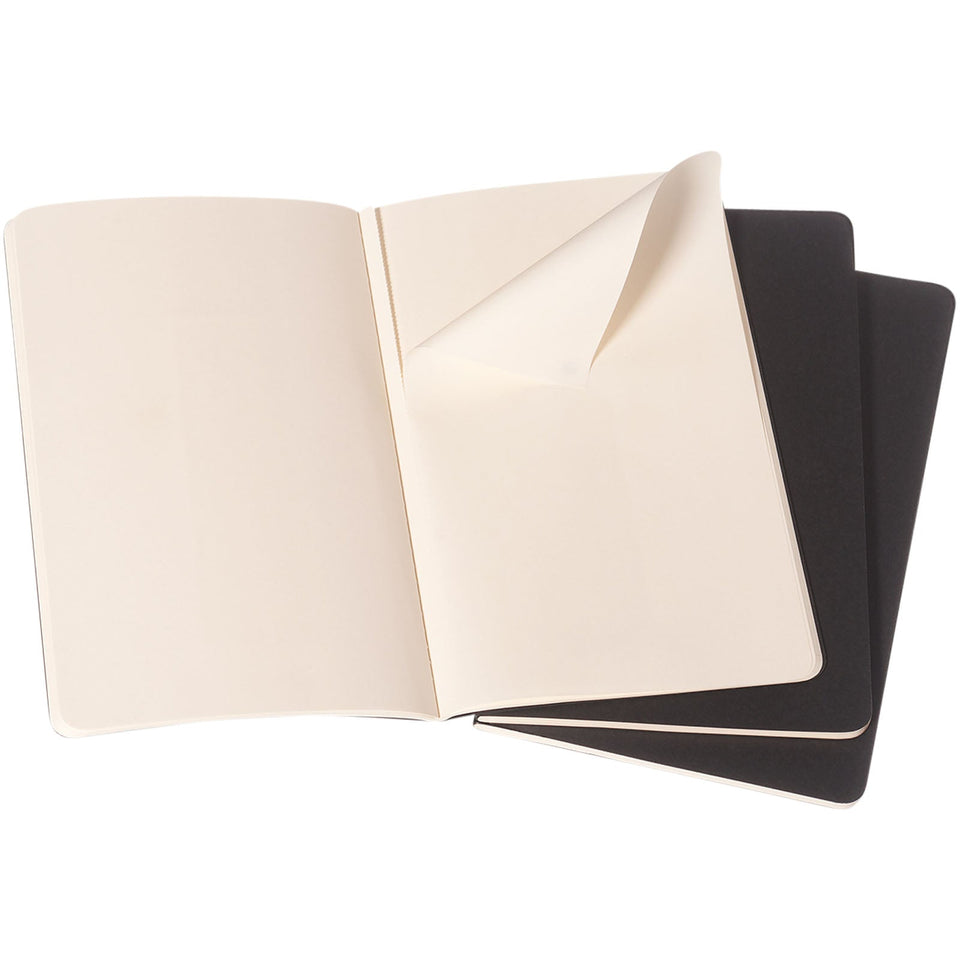 Taccuino - pagine bianche Moleskine Cahier L personalizzato con logo - Pubblienne