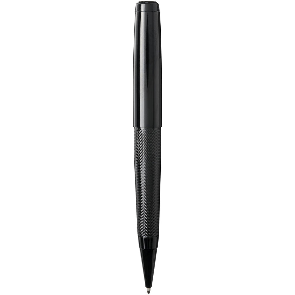 Set regalo con coppia di penne Gloss (inchiostro nero) personalizzato con logo - Pubblienne