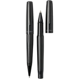 Set regalo con coppia di penne Gloss (inchiostro nero) personalizzato con logo - Pubblienne