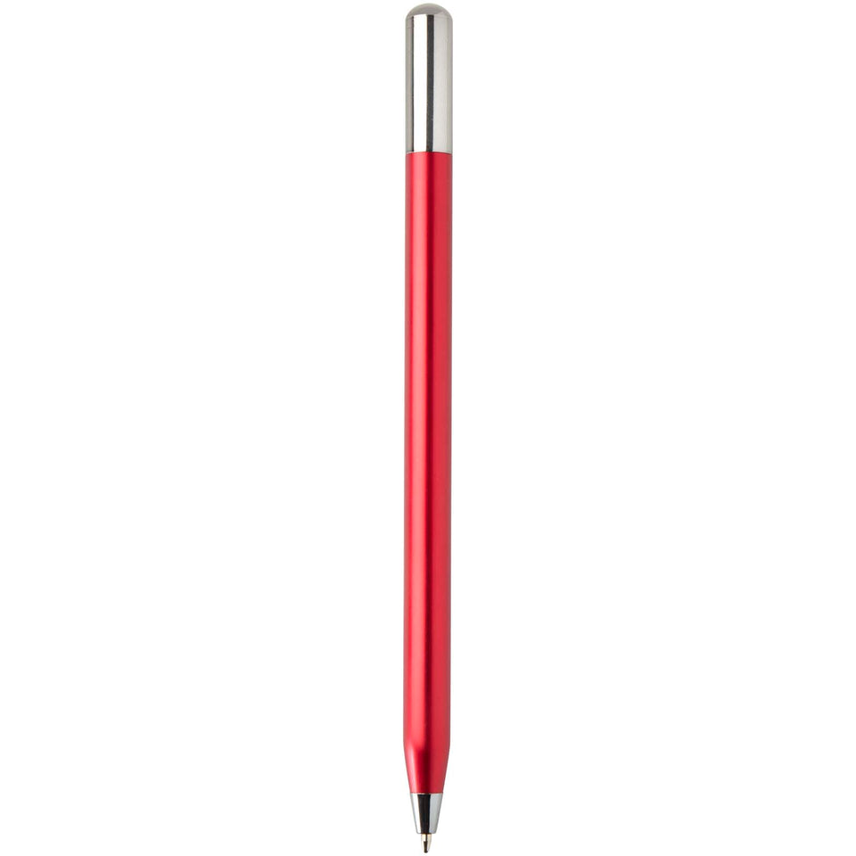 Penna a sfera a rotazione in alluminio riciclato SMART (inchiostro nero) personalizzato con logo - Pubblienne