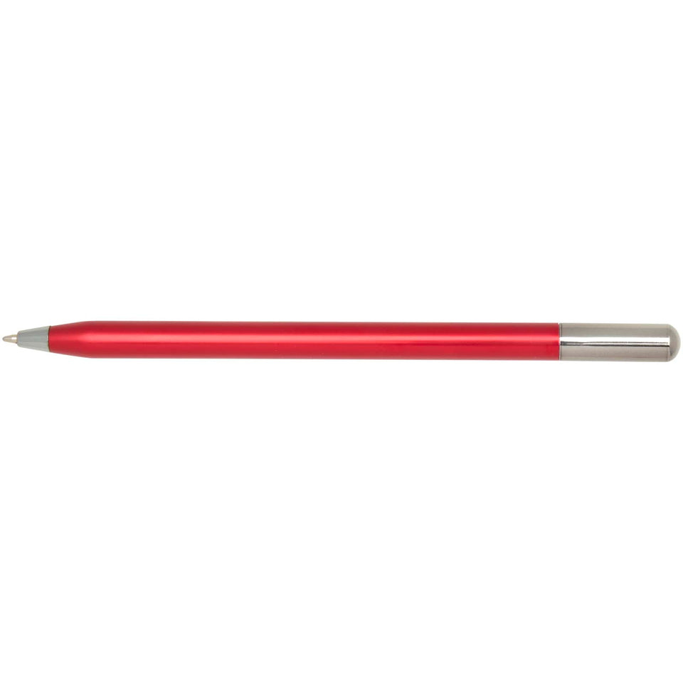 Penna a sfera a rotazione in alluminio riciclato SMART (inchiostro nero) personalizzato con logo - Pubblienne