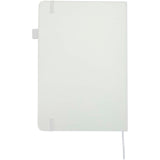 Taccuino A5 con copertina rigida in plastica riciclata Liss personalizzato con logo - Pubblienne