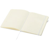 Taccuino A5 con copertina rigida in plastica riciclata Liss personalizzato con logo - Pubblienne