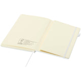 Taccuino A5 con copertina rigida in plastica riciclata Liss personalizzato con logo - Pubblienne