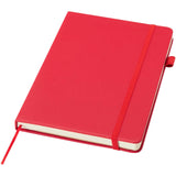 Taccuino A5 con copertina rigida in plastica riciclata Liss personalizzato con logo - Pubblienne