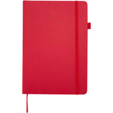 Taccuino A5 con copertina rigida in plastica riciclata Liss personalizzato con logo - Pubblienne