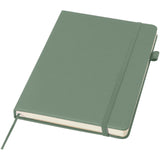 Taccuino A5 con copertina rigida in plastica riciclata Liss personalizzato con logo - Pubblienne