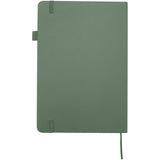 Taccuino A5 con copertina rigida in plastica riciclata Liss personalizzato con logo - Pubblienne