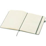 Taccuino A5 con copertina rigida in plastica riciclata Liss personalizzato con logo - Pubblienne