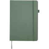 Taccuino A5 con copertina rigida in plastica riciclata Liss personalizzato con logo - Pubblienne
