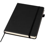 Taccuino A5 con copertina rigida in plastica riciclata Liss personalizzato con logo - Pubblienne