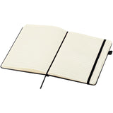 Taccuino A5 con copertina rigida in plastica riciclata Liss personalizzato con logo - Pubblienne