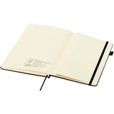 Taccuino A5 con copertina rigida in plastica riciclata Liss personalizzato con logo - Pubblienne