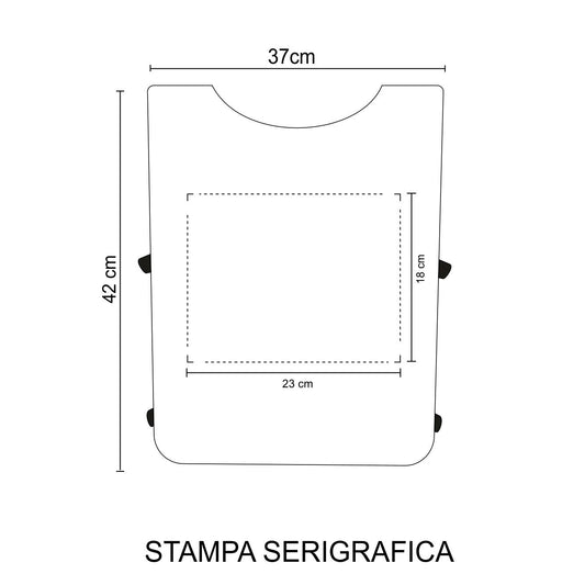 1072 Campus - Pettorina Casacca Fratino Bambino personalizzato con logo - Pubblienne