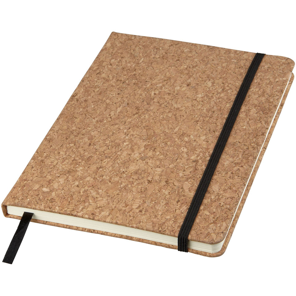 Blocco note formato A5 in sughero Napa personalizzato con logo - Pubblienne