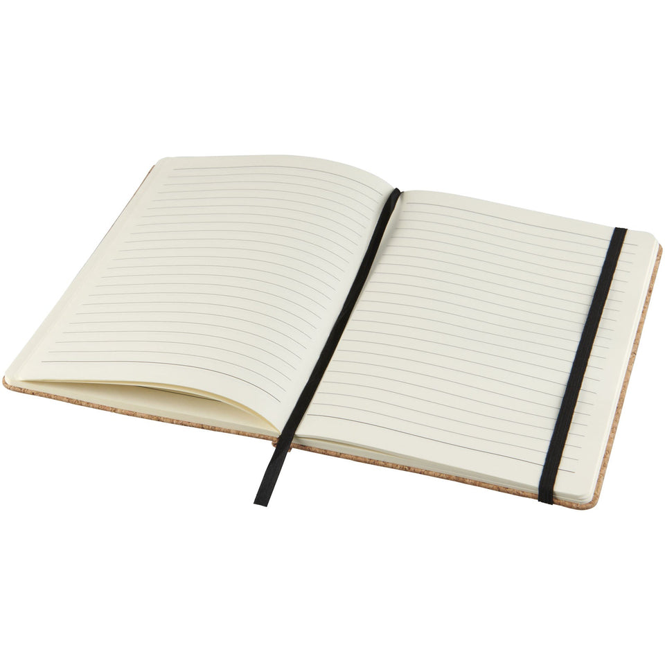 Blocco note formato A5 in sughero Napa personalizzato con logo - Pubblienne