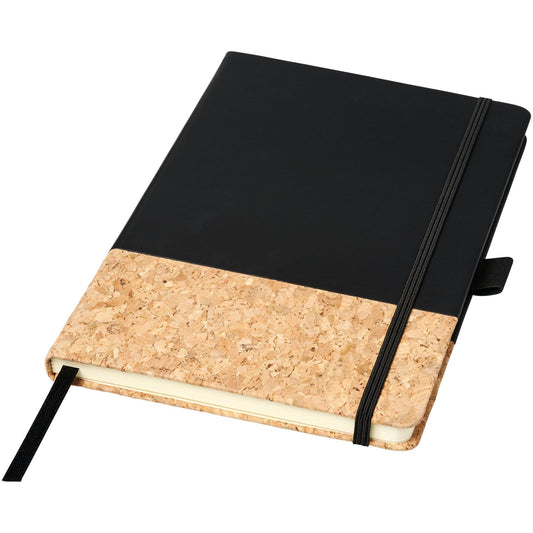 Blocco note formato A5 in TPU e sughero Evora personalizzato con logo - Pubblienne