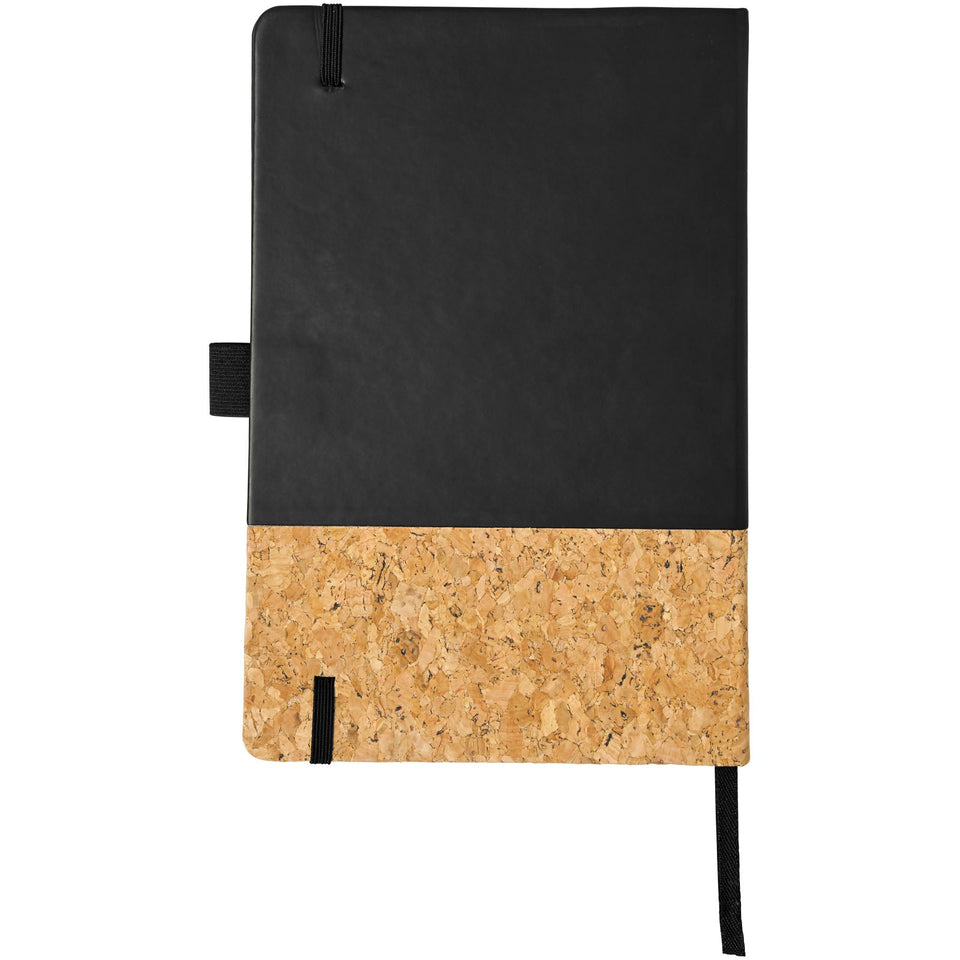 Blocco note formato A5 in TPU e sughero Evora personalizzato con logo - Pubblienne